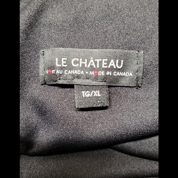 Ladies Black Le Chateau Dress - Picture 3 of 4